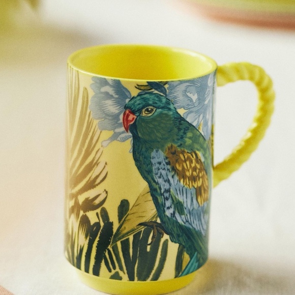 Anthropologie Other - NWT Anthropologie Pluma Bird Mug Parrot